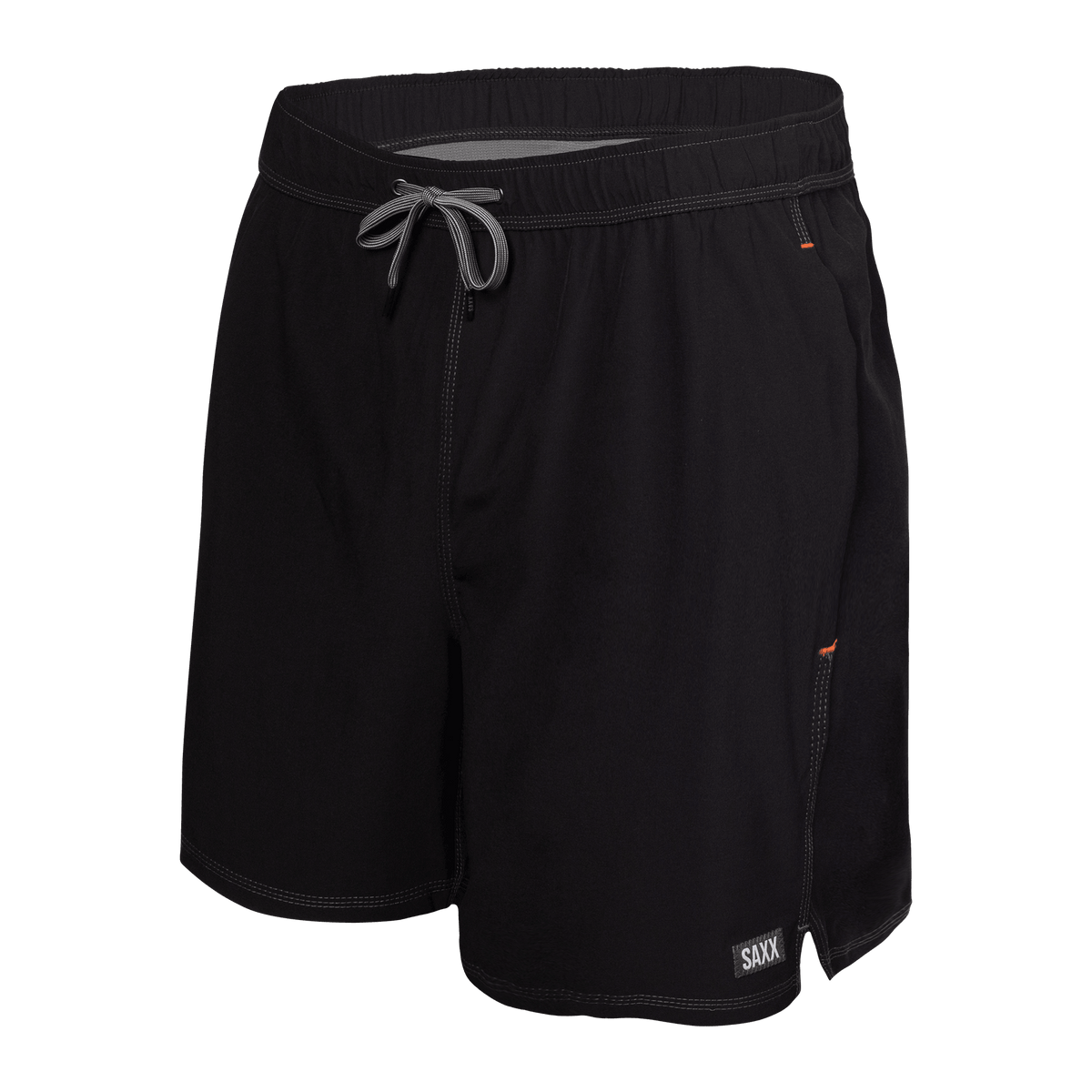 Saxx "Oh Buoy" Black 5" Trunks - Lion's Lair Boutique - 2X, BOX, Fashion, L, M, NOV 2021, S, Saxx, Swimwear, XL - Saxx