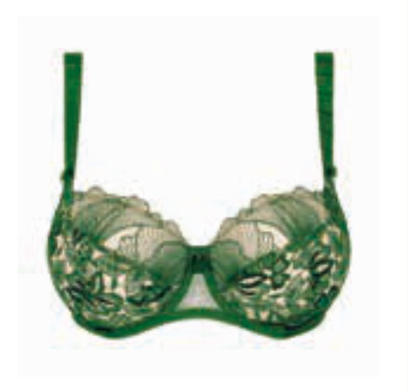 Empreinte "Agathe" Matcha Lazuli UW Low-Necked Bra (E-G)