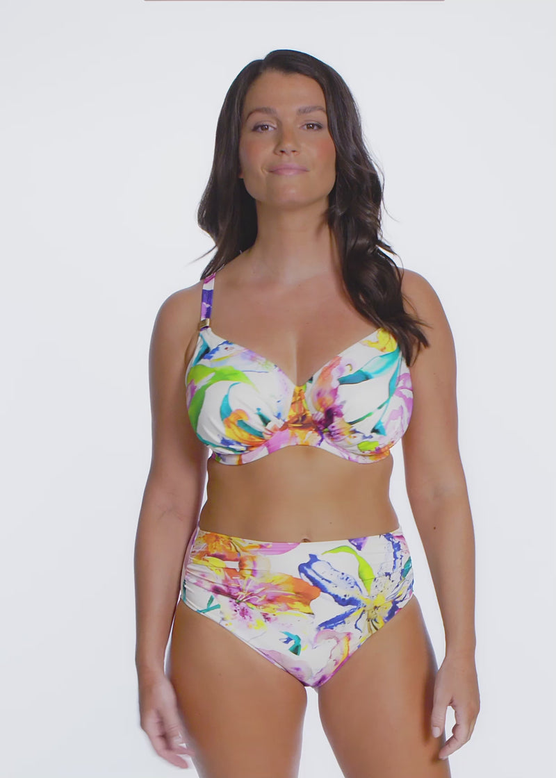 Fantasie "Iguazu Falls" UW Gathered Full Cup Bikini Top (D-J)