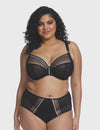 Elomi "Matilda" Black UW Plunge Bra (DD-K)