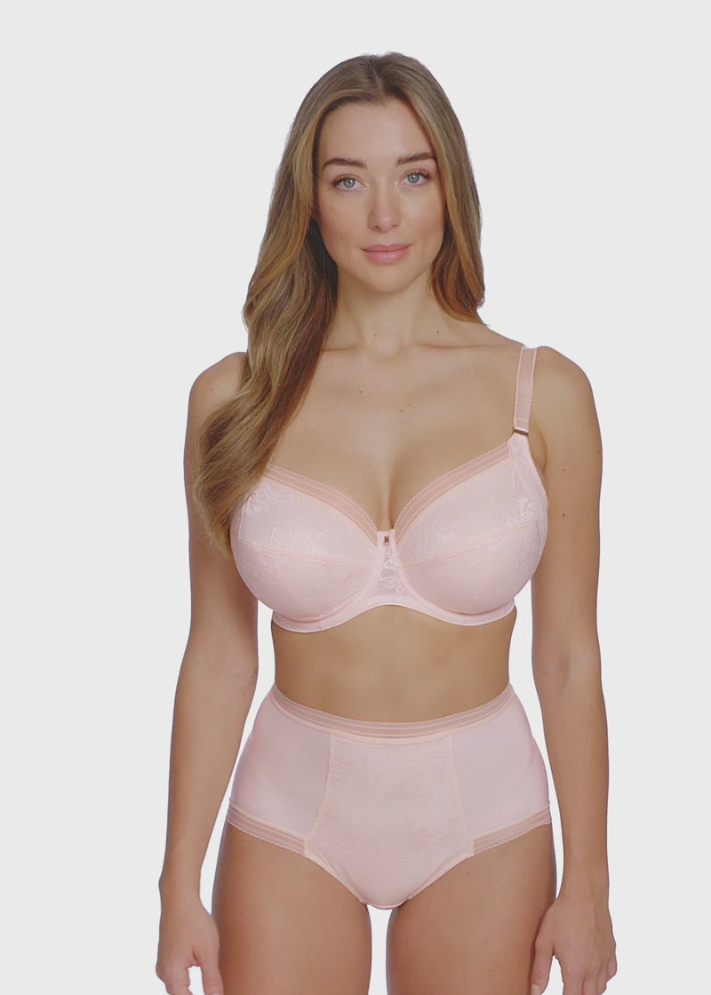 Fantasie "Fusion Lace" Blush UW Side Support Bra (D-HH)