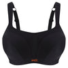 Panache Black Wired Sports Bra - Lion's Lair Boutique - 28, 30, 32, 34, 36, 38, 40, B, C, continuity, D, DD, E, F, FF, G, GG, H, HH, J, lingerie, Panache, Sport, SPX - Panache