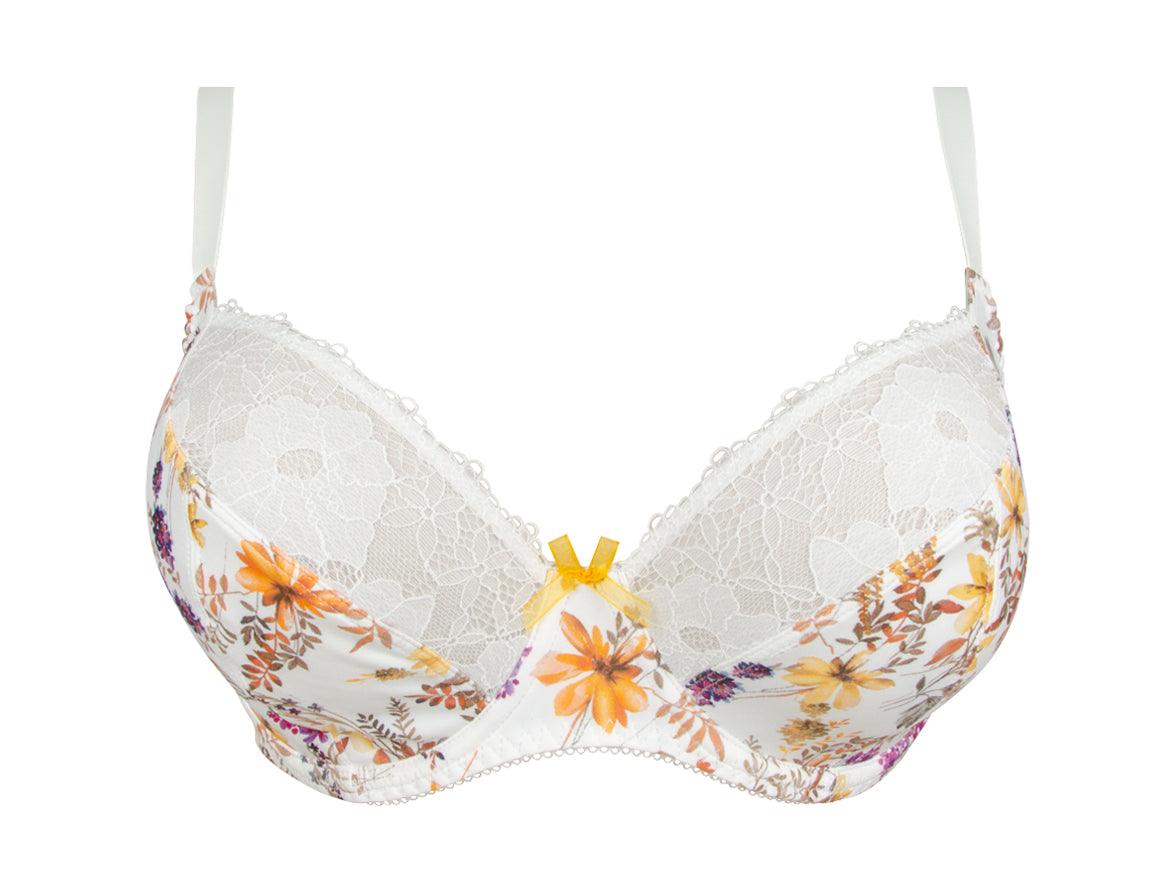 Antigel "Jardin Delice" 3/4 Cup Bra (C-G) - Lion's Lair Boutique - 30, 32, 34, 36, 38, 40, 42, Antigel, APRIL 2022, BRB, C, D, E, F, Fashion, G, lingerie - Antigel