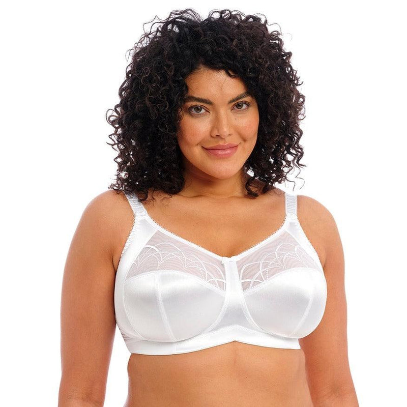 Elomi "Cate" White Non Wired Bra - Lion's Lair Boutique