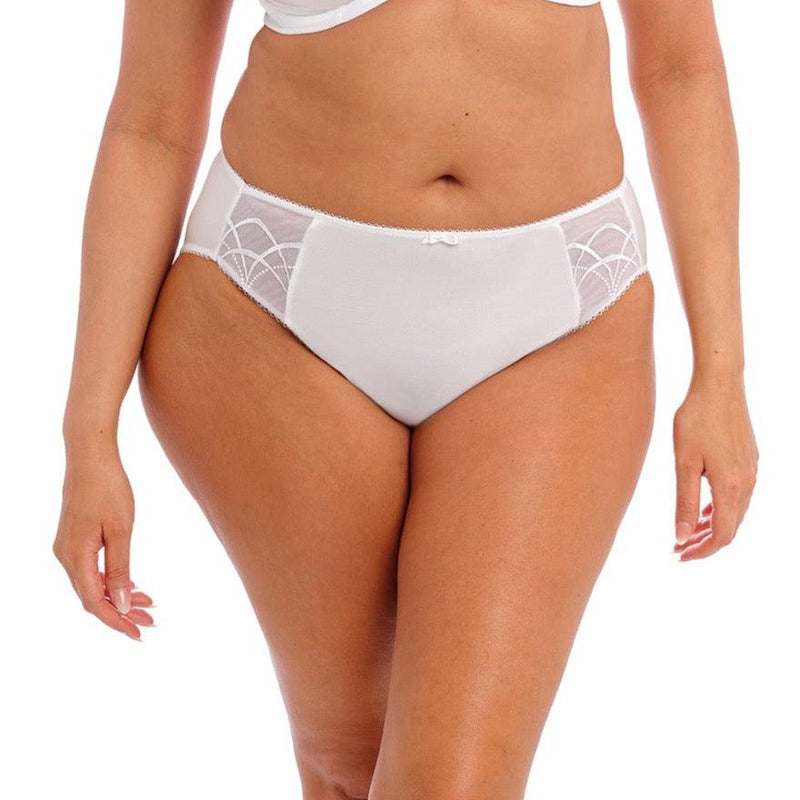 Elomi "Cate" White Brief - Lion's Lair Boutique