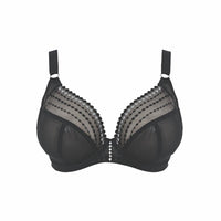 Elomi "Matilda" Black UW Plunge Bra - Lion's Lair Boutique