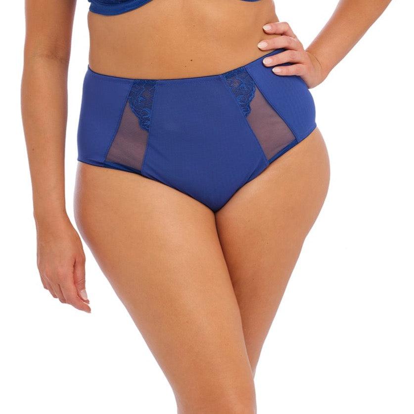 Elomi "Brianna" Lapis Full Brief - Lion's Lair Boutique - 2X, 3X, 4X, Brianna, elomi, Fashion, HIW, HWM, JUL 2022, L, lingerie, M, XL - Elomi