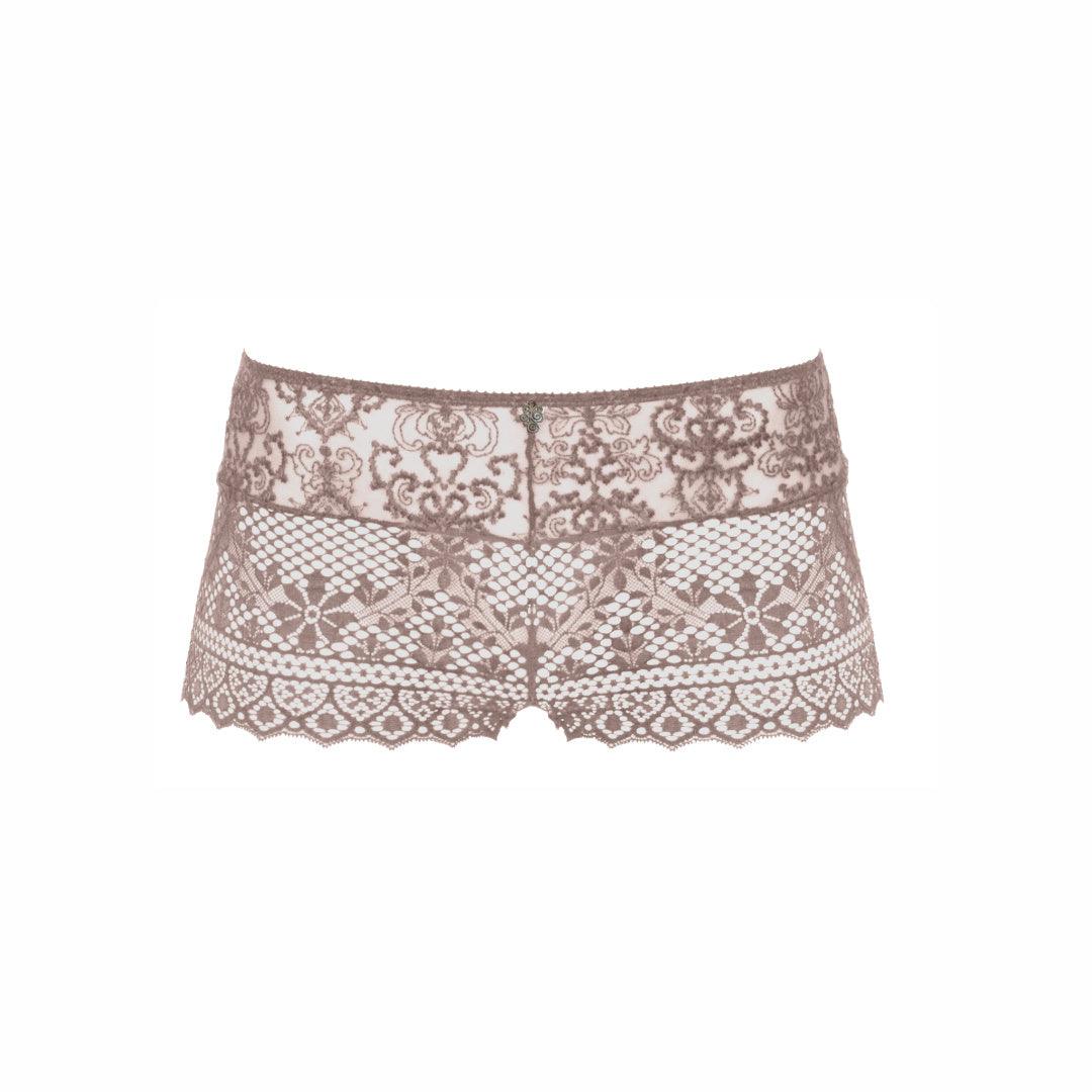 Empreinte "Cassiopee" Rose Sauvage Shorty - Lion's Lair Boutique - 2X, Cassiopee, continuity, Empreinte, L, lingerie, M, S, SHO, XL, XS, XXS - Empreinte