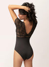 Empreinte "Romy" Réglisse Body Suit - Lion's Lair Boutique - BOD, continuity, Empreinte, L, lingerie, M, Romy, S, XS - Empreinte