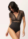 Empreinte "Romy" Réglisse Body Suit - Lion's Lair Boutique - BOD, continuity, Empreinte, L, lingerie, M, Romy, S, XS - Empreinte