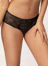 Empreinte "Romy" Réglisse Shorty Panty - Lion's Lair Boutique - 2X, continuity, Empreinte, L, lingerie, M, Romy, S, SHO, XL, XS - Empreinte