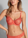 Empreinte "Cassiopee" Papaya UW Seamless Bra (D-G) - Lion's Lair Boutique - 30, 32, 34, 36, 38, 40, 42, BSB, C, Cassiopee, D, deep cup, E, Empreinte, F, Fashion, FEB 2023, full cup, G, lingerie, seamless - Empreinte