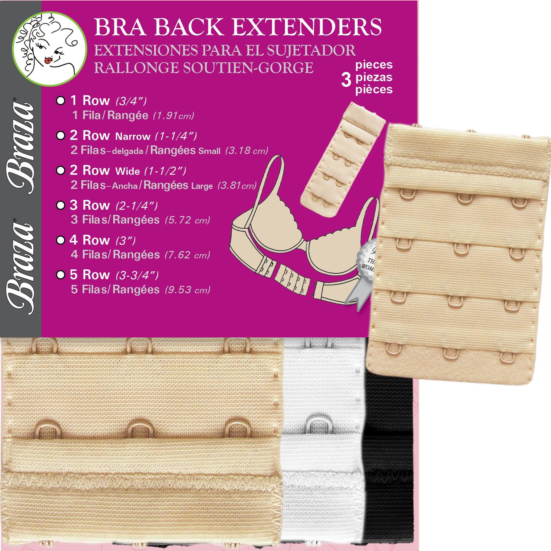 Dritz Bra Back Extenders - 1 1/2 - Beige