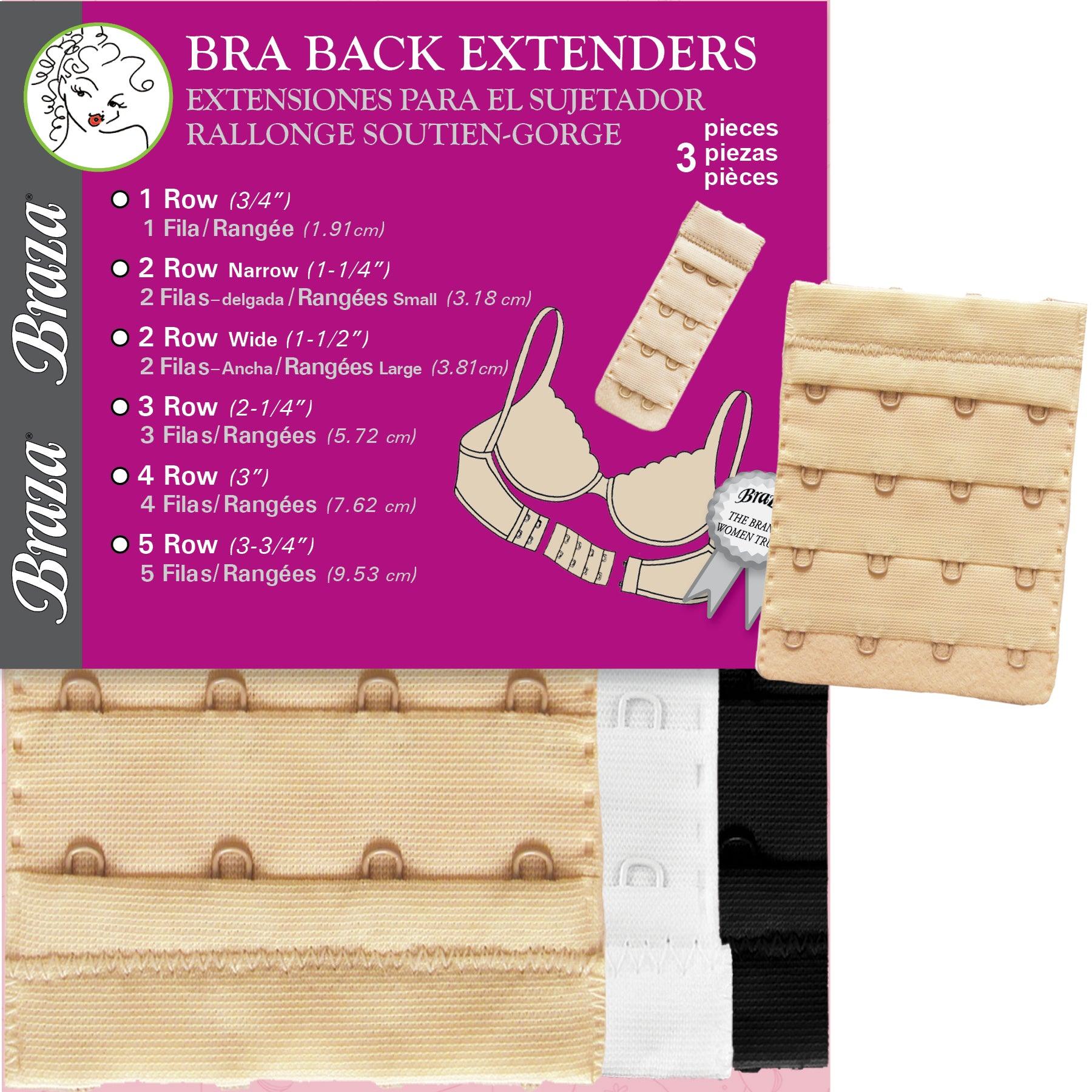 4 Hook Bra Extender 3 Pack