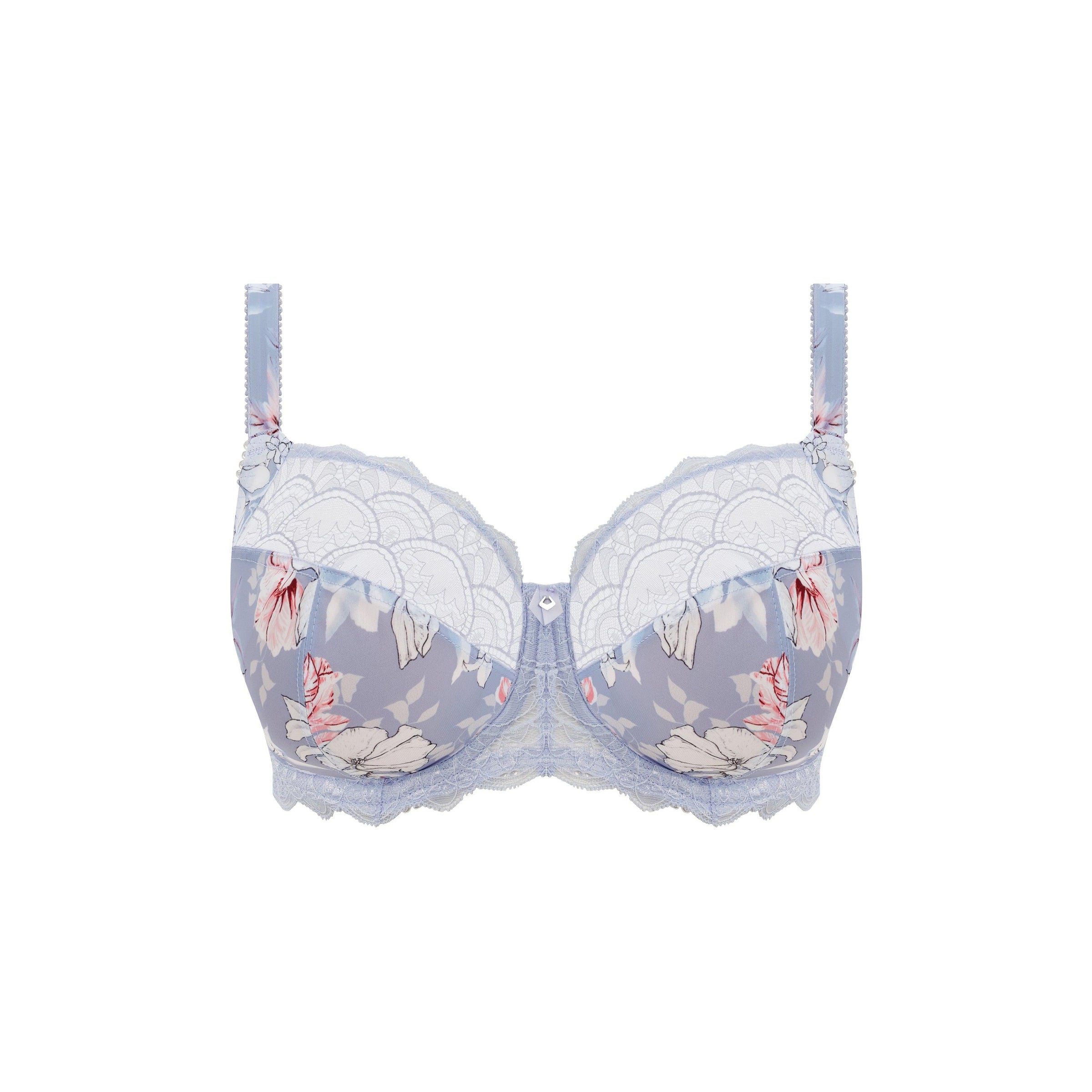 Fantasie "Olivia" Meadow UW Side Support Bra - Lion's Lair Boutique - 30, 32, 34, 36, 38, 40, BSS, D, DD, E, F, Fantasie, Fashion, FEB 2023, FF, full cup, G, GG, H, lingerie - Fantasie