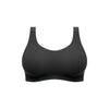 Fantasie "Smoothease" Black Non Wired Bralette - Lion's Lair Boutique - 30, 32, 34, 36, 38, ALT, continuity, D, DD, E, F, Fantasie, FF, G, L, lingerie, LTS, M, S, seamless, wireless, XL, XS - Fantasie