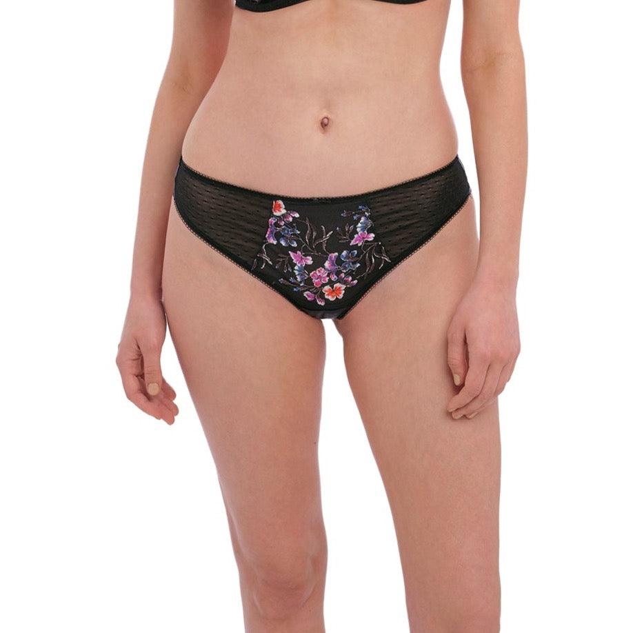 Fantasie "Aurelia" Black Thong - Lion's Lair Boutique