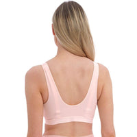 Fantasie "Fusion" Blush Leisure Bra - Lion's Lair Boutique - 30, 32, 34, 36, 38, continuity, D, DD, E, F, Fantasie, FF, Fusion, G, L, lingerie, M, S, wireless, XL, XS - Fantasie