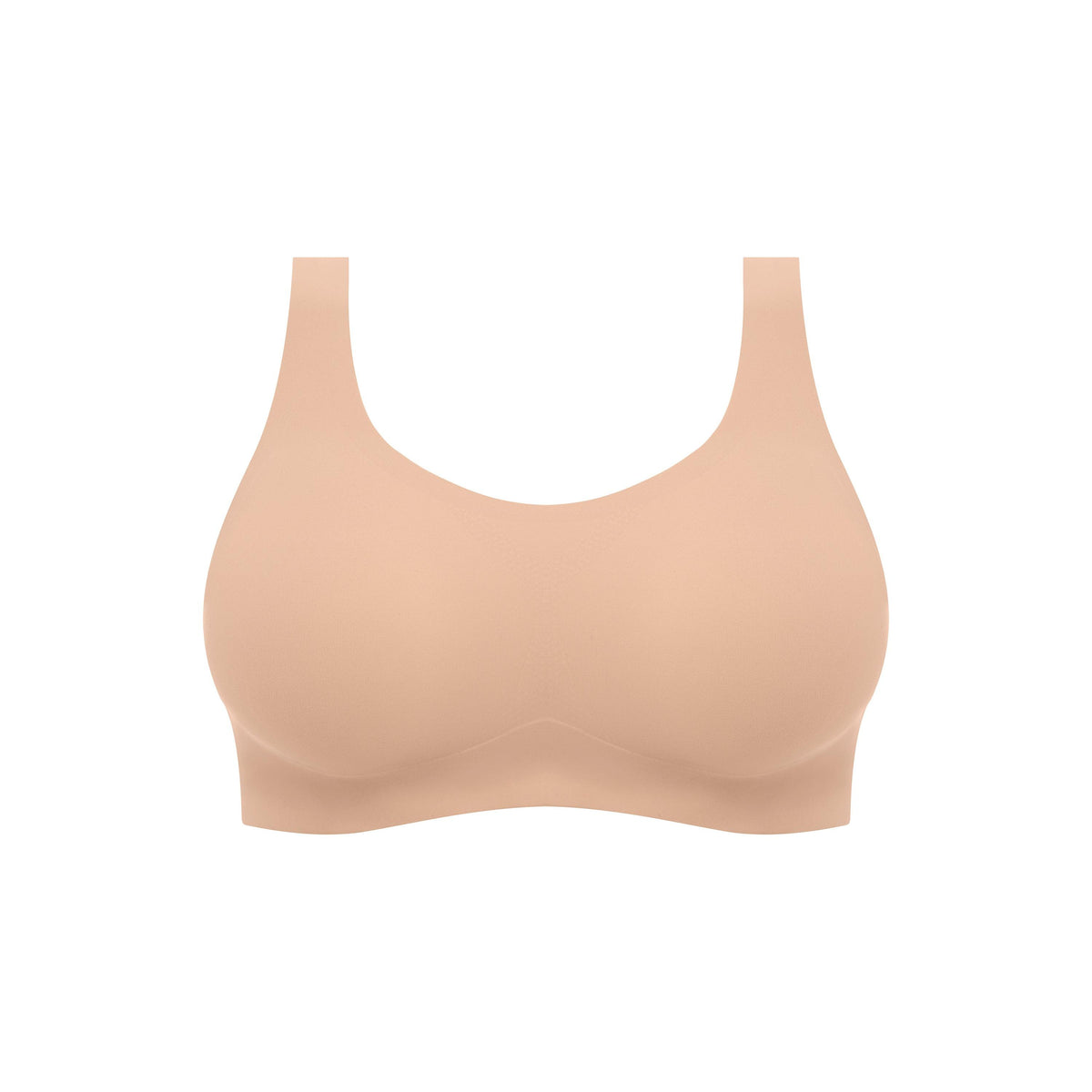 Fantasie "Smoothease" Natural Beige Non Wired Bralette - Lion's Lair Boutique - 30, 32, 34, 36, 38, ALT, continuity, D, DD, E, F, Fantasie, FF, G, L, lingerie, LTS, M, S, seamless, wireless, XL, XS - Fantasie