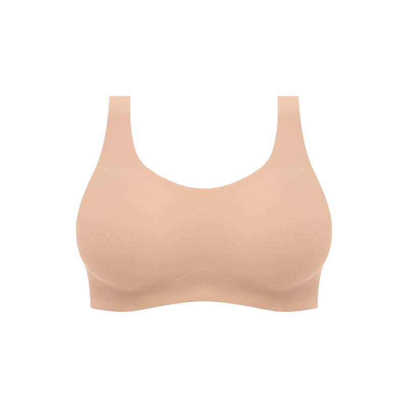 Fantasie "Smoothease" Natural Beige Non Wired Bralette - Lion's Lair Boutique - 30, 32, 34, 36, 38, ALT, continuity, D, DD, E, F, Fantasie, FF, G, L, lingerie, LTS, M, S, seamless, wireless, XL, XS - Fantasie