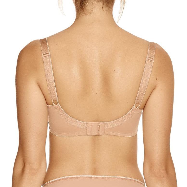 Fantasie "Smoothing" Nude UW Moulded Balcony Bra - Lion's Lair Boutique - 30, 32, 34, 36, 38, 40, BSB, continuity, D, DD, E, F, Fantasie, FF, full cup, G, lingerie, seamless - Fantasie