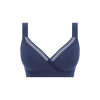 Fantasie "Fusion" Navy Leisure Bra - Lion's Lair Boutique - 30, 32, 34, 36, 38, continuity, D, DD, E, F, Fantasie, FF, Fusion, G, L, lingerie, M, S, wireless, XL, XS - Fantasie