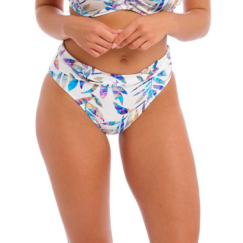 Fantasie "Calypso Harbour" Twist Front Bikini Brief - Lion's Lair Boutique - 2X, Bottom, Calypso Harbour, Classic, continuity, Fantasie, FEB 2023, L, M, MID, Pattern, S, XL, XS - Fantasie