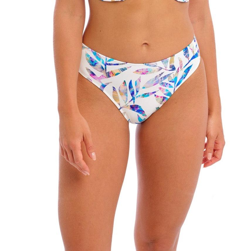 Fantasie "Calypso Harbour" Mid Rise Bikini Brief - Lion's Lair Boutique - 2X, Black, Bottom, Calypso Harbour, Classic, continuity, Fantasie, FEB 2023, L, M, MID, Pattern, S, Swimwear, XL, XS - Fantasie