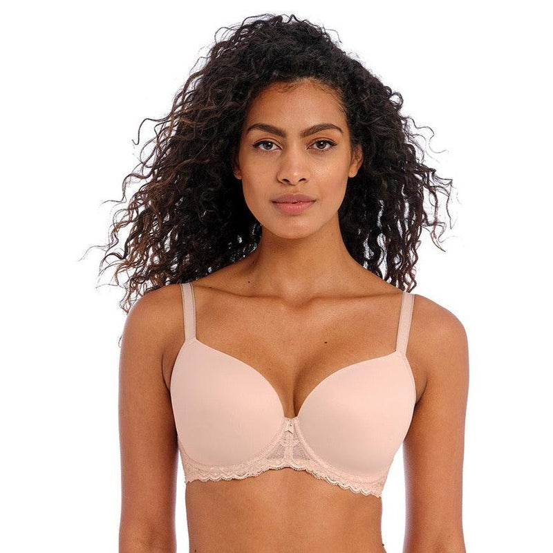 Freya "Offbeat" Natural Beige UW Moulded Demi T-Shirt Bra - Lion's Lair Boutique