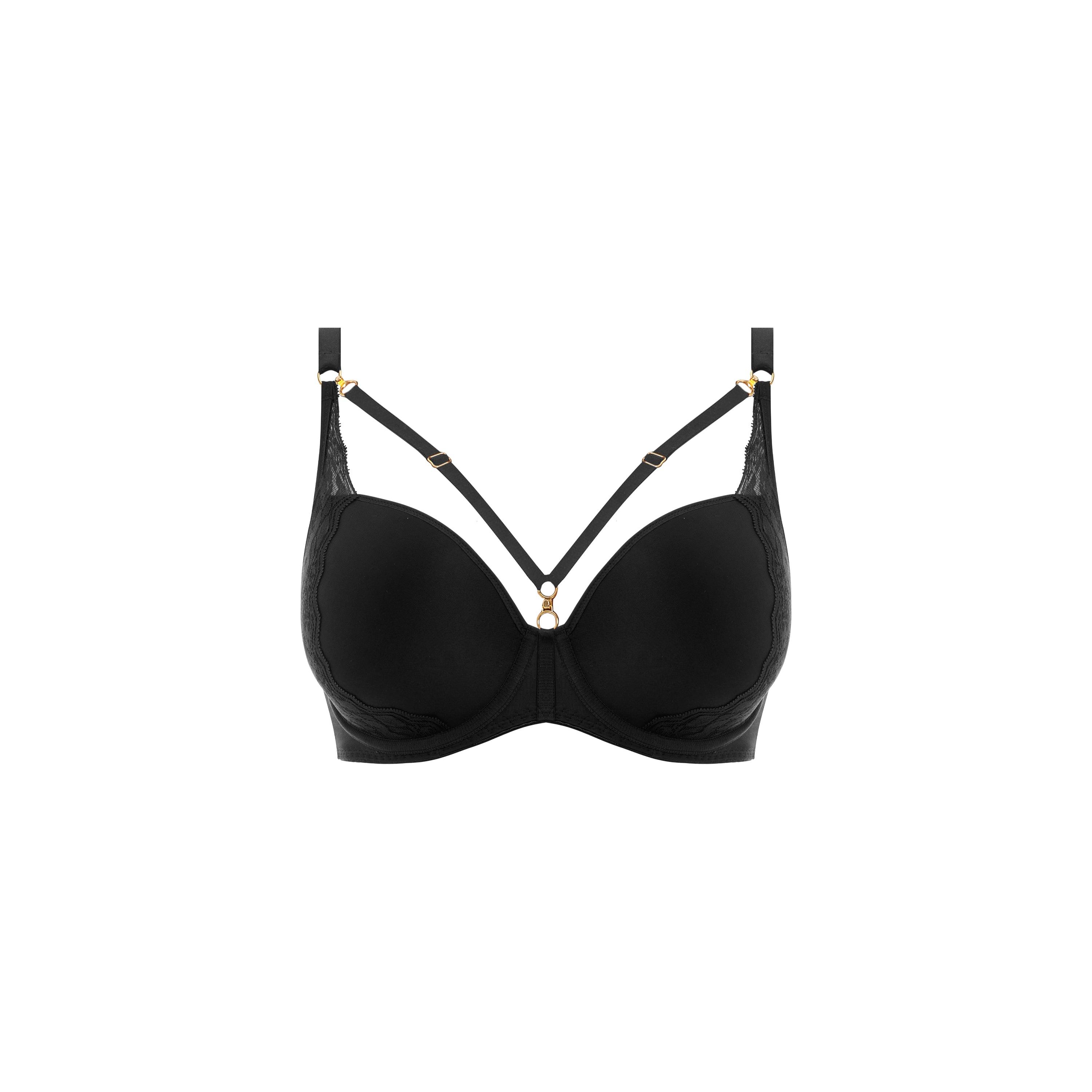 Freya Show-Off Moulded Plunge T-Shirt Bra - Low Cut With Rounded Silhouette - View #8