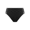 Freya "Sundance" Black High Waist Bikini Brief - Lion's Lair Boutique - 2X, Black, Bottom, continuity, Freya, HIW, L, M, Pattern, S, Sundance, Swimwear, XL, XS - Freya