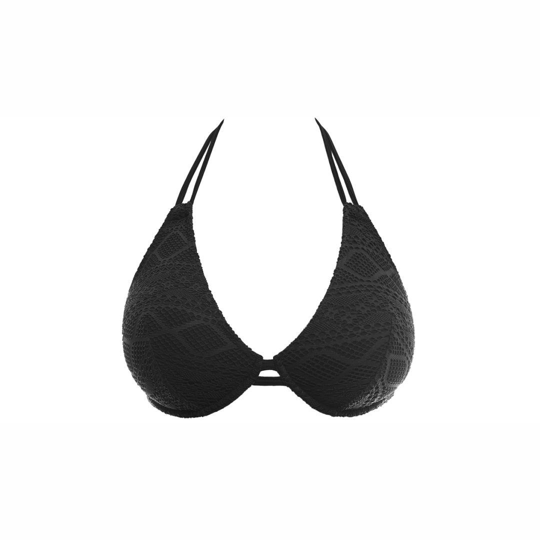 Sundance High Neck Crop Bikini Top - Fern – Leia Lingerie