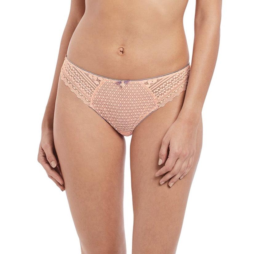 Freya "Daisy Lace" Blush Brief - Lion's Lair Boutique