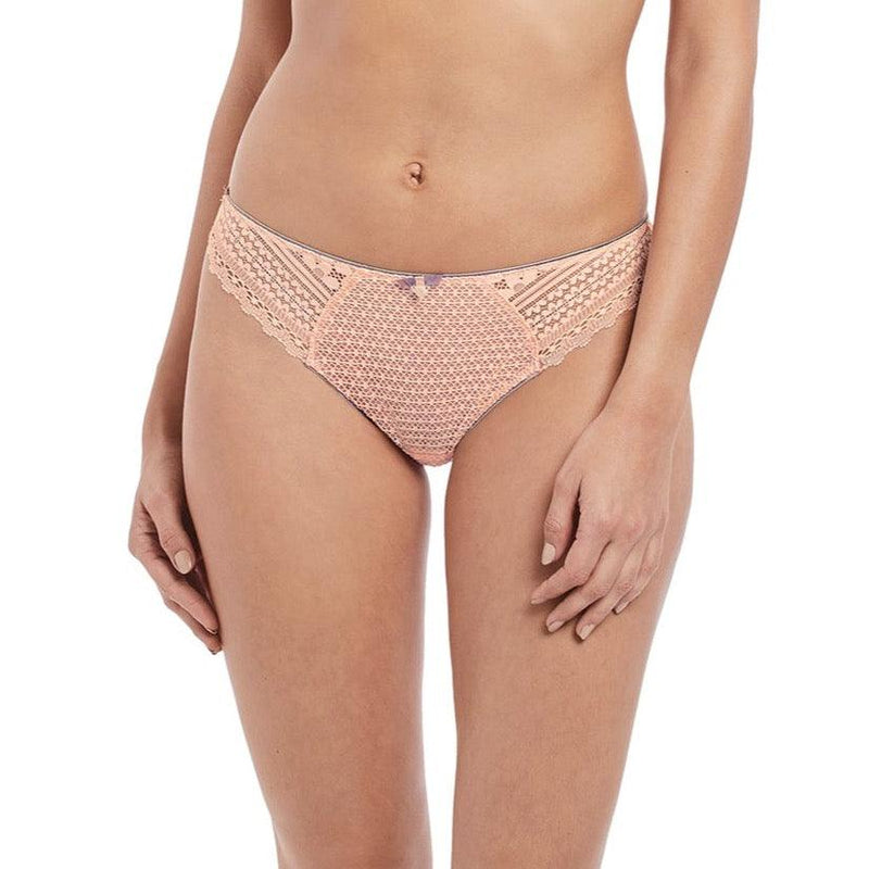 Freya "Daisy Lace" Blush Brief - Lion's Lair Boutique