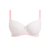 Freya "Offbeat" White UW Padded Half Cup Bra - Lion's Lair Boutique