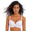 Freya "Offbeat" White UW Moulded Demi T-Shirt Bra - Lion's Lair Boutique