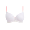 Freya "Offbeat" White UW Moulded Demi T-Shirt Bra - Lion's Lair Boutique