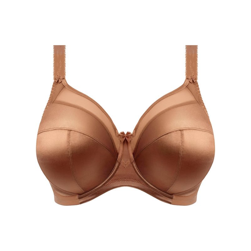 Goddess "Keira" Cinnamon UW Banded Bra - Lion's Lair Boutique - 34, 36, 38, 40, 42, 44, 46, bcp, continuity, DD, E, F, FF, full cup, G, GG, Goddess, H, HH, J, JJ, K, Keira, lingerie - Goddess