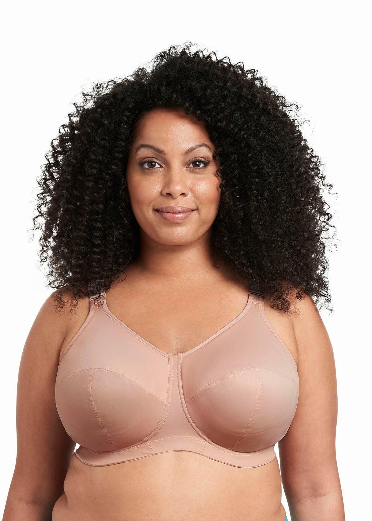 Goddess "Celeste" Fawn Soft Cup Bra - Lion's Lair Boutique - 34, 36, 38, 40, 42, 44, 46, 48, 50, continuity, FF, G, GG, Goddess, H, HH, J, JJ, K, lingerie, SFT, wireless - Goddess