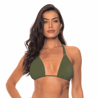 Guria Olive 3-in-1 Bikini Top - Lion's Lair Boutique - ALT, B, Bikini, C, Convertible, D, E, F, Fashion, Guria, Halter, L, M, OCT 2022, S, Solid, Swimwear, Top, TR3, Triangle, XL, XS - Guria