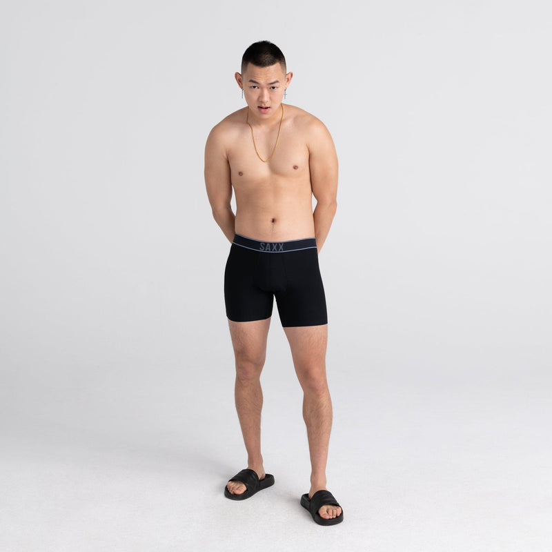 Saxx "Hydro Liner" Black Boxer Brief - Lion's Lair Boutique - 2X, Boxer, continuity, HYD, Hydro Liner, L, M, S, Saxx, XL, XS - Saxx