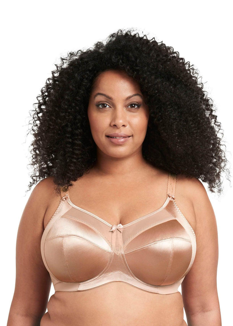 Goddess "Keira" Fawn Non Wired Bra (B-FF) - Lion's Lair Boutique - 36, 38, 40, 42, 44, 46, 48, 50, B, C, continuity, D, DD, E, F, FF, full cup, Goddess, Keira, lingerie, SFT, wireless - Goddess