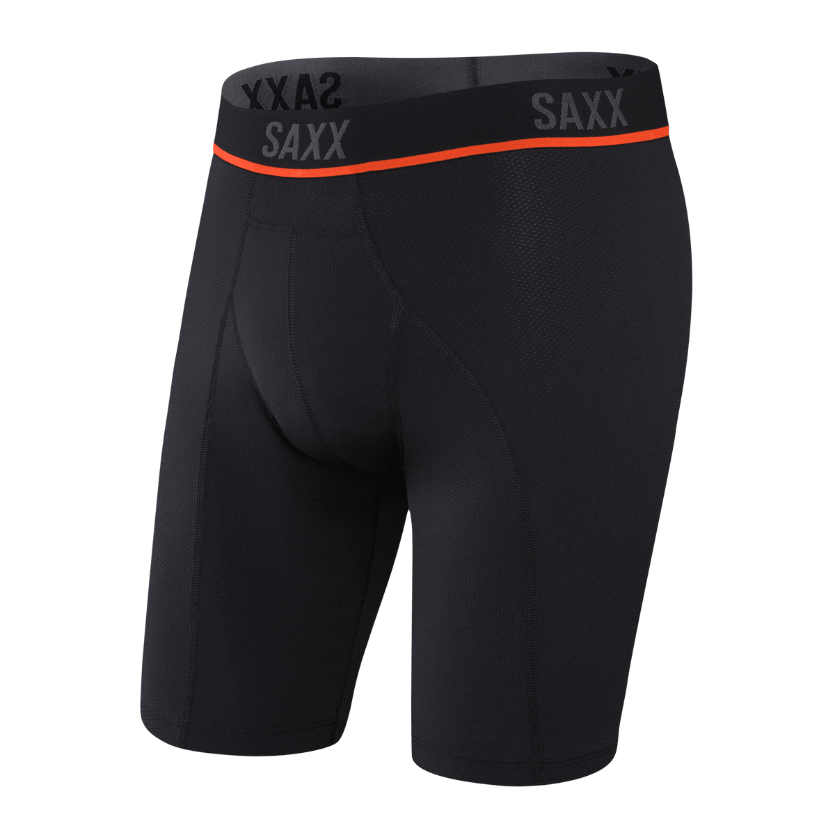 Saxx "Kinetic" Hyper Drive Black Out Long Leg - Lion's Lair Boutique - 2X, continuity, KHL, Kinetic, L, M, S, Saxx, XL, XS - Saxx