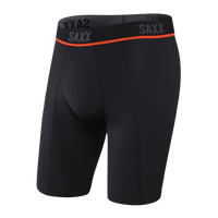 Saxx "Kinetic" Hyper Drive Black Out Long Leg - Lion's Lair Boutique - 2X, continuity, KHL, Kinetic, L, M, S, Saxx, XL, XS - Saxx