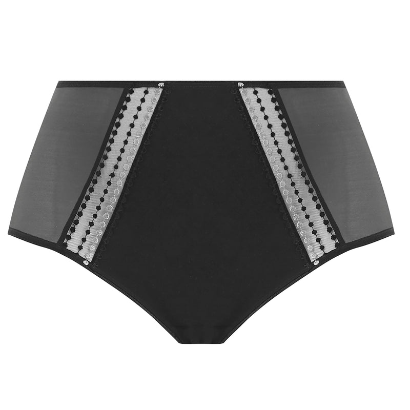 Elomi "Matilda" Black Full Brief - Lion's Lair Boutique