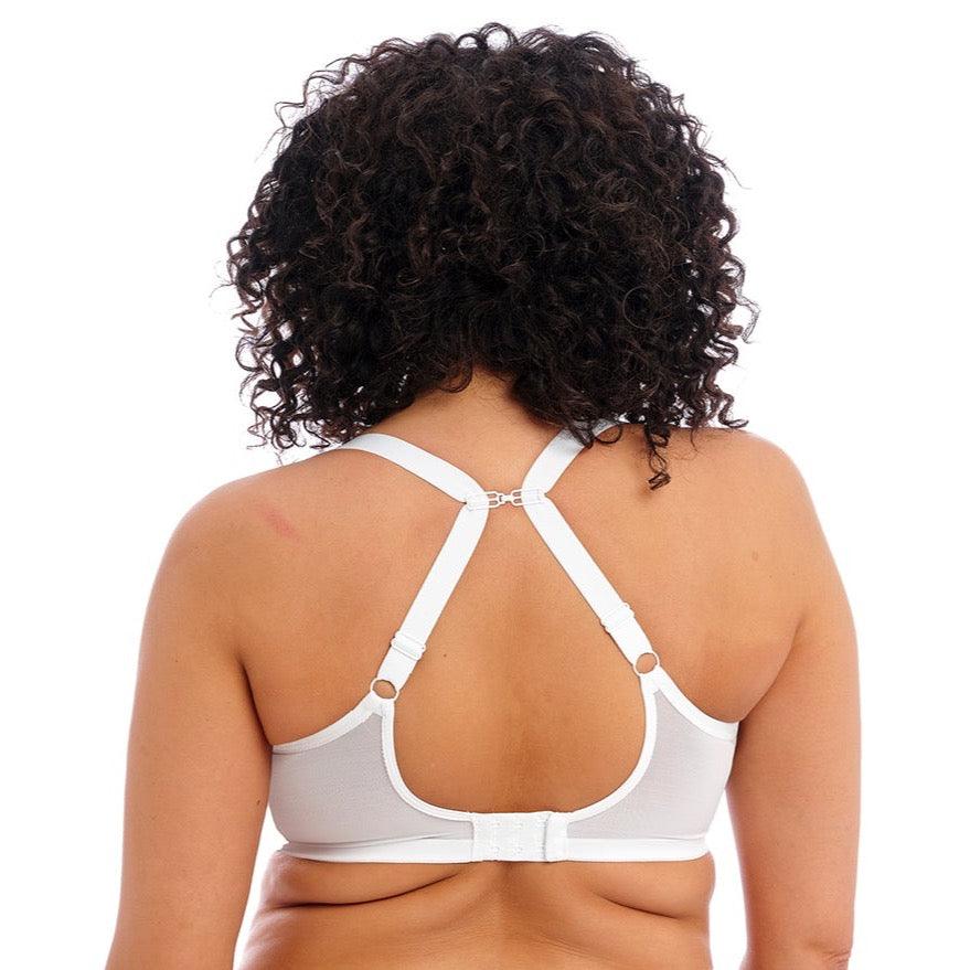 Elomi Matilda White UW Plunge Bra (DD-K)