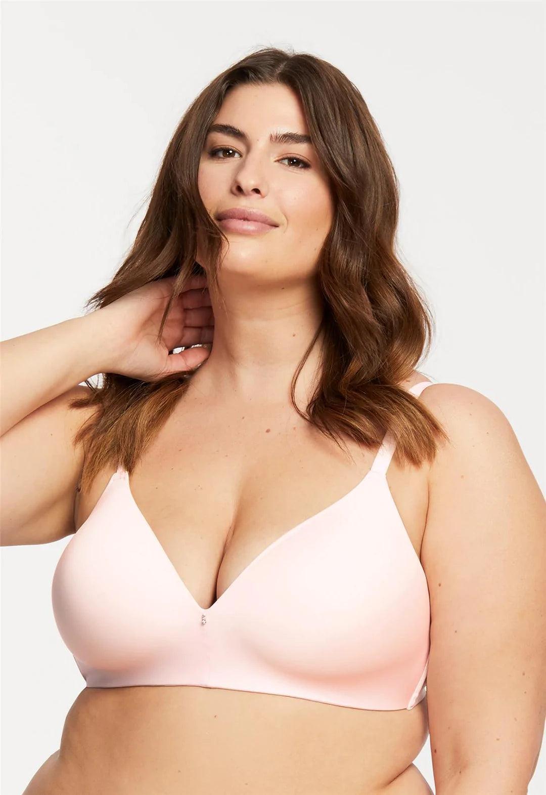 Montelle Blush Wire-Free T-Shirt Bra (C-F) – Lion's Lair Boutique