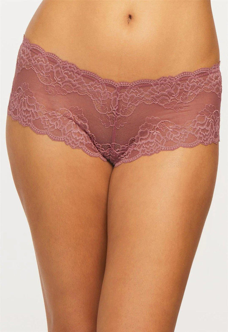 Montelle Mesa Rose Lace Cheeky Panty - Lion's Lair Boutique - continuity, L, lingerie, M, Montelle, S, SHO, XL - Montelle