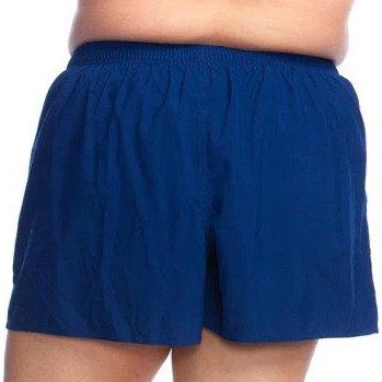 Maxine Navy Solid Woven Board Short - Lion's Lair Boutique - 1X, 2X, Bottom, BRD, continuity, L, M, Maxine, Navy, Solid, Swimwear, XL - Maxine