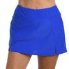 Maxine Cobalt Royal Blue Solid Wide Band Skort Bottom - Lion's Lair Boutique - 1X, 2X, Bottom, continuity, L, M, Maxine, Royal Blue, S, Solid, Swimwear, XL - Maxine